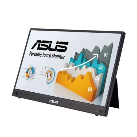 Asus ZenScreen MB16AHT Monitor Portátil Táctil 15.6 pulg Full HD IPS Negro